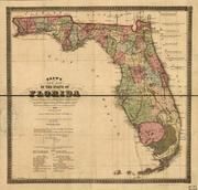 Florida 1874 State Map, Florida 1874 State Map